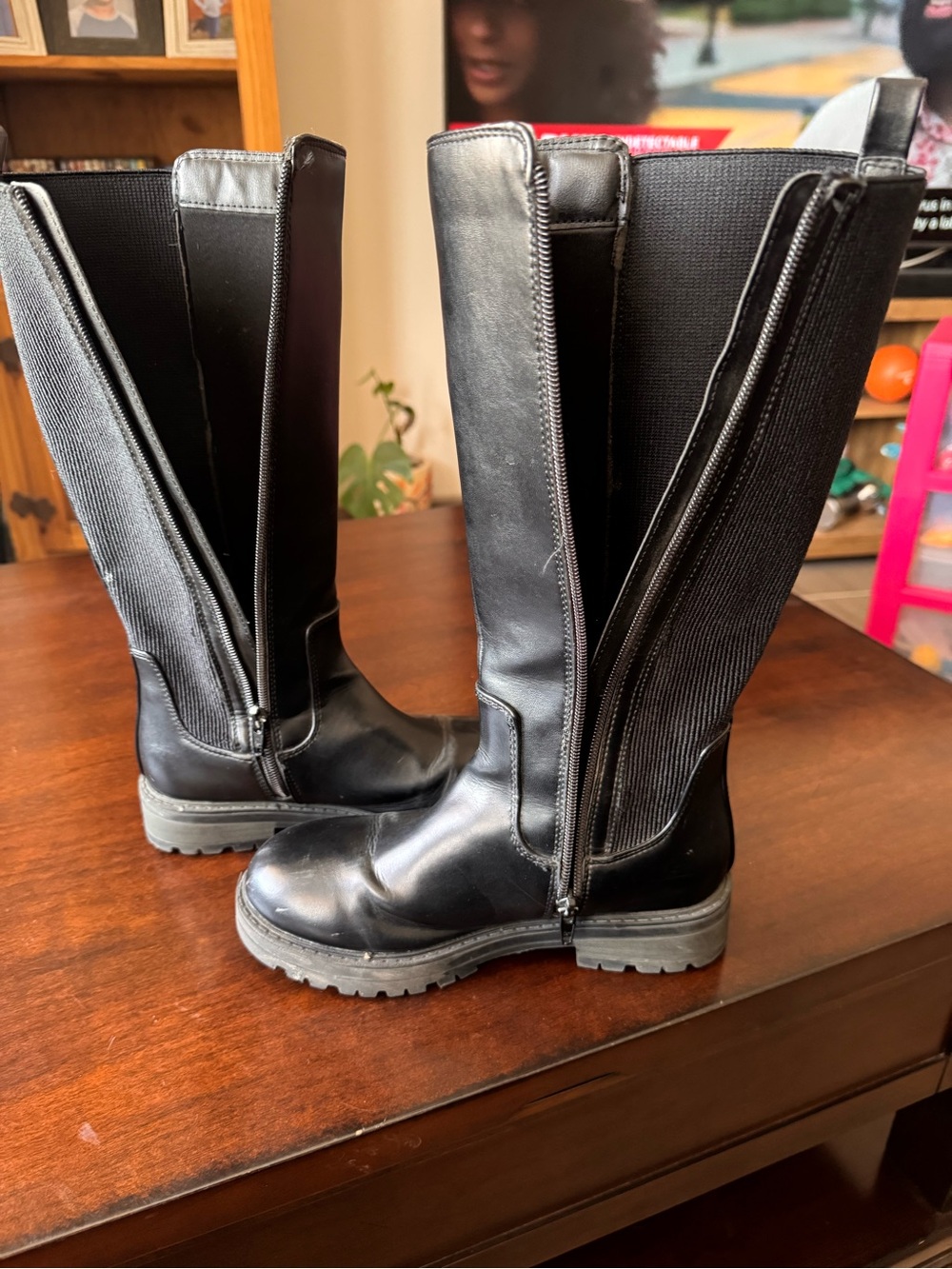 wonder nation Black girls boots size 3